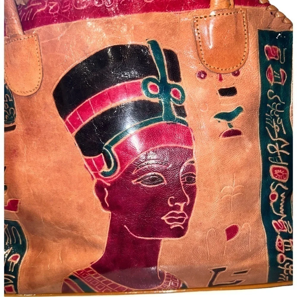 Mediterranean Trading Company Handbag Made In India. Egypt Theme